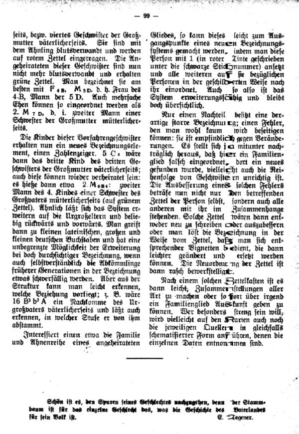Die Zettelkasten des Familienforschers - 2