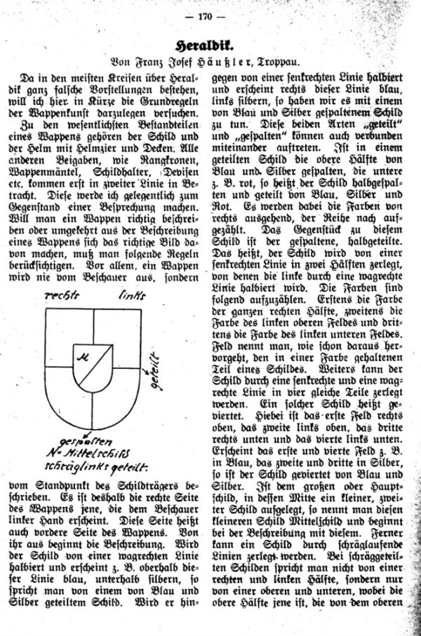 Heraldik - 1
