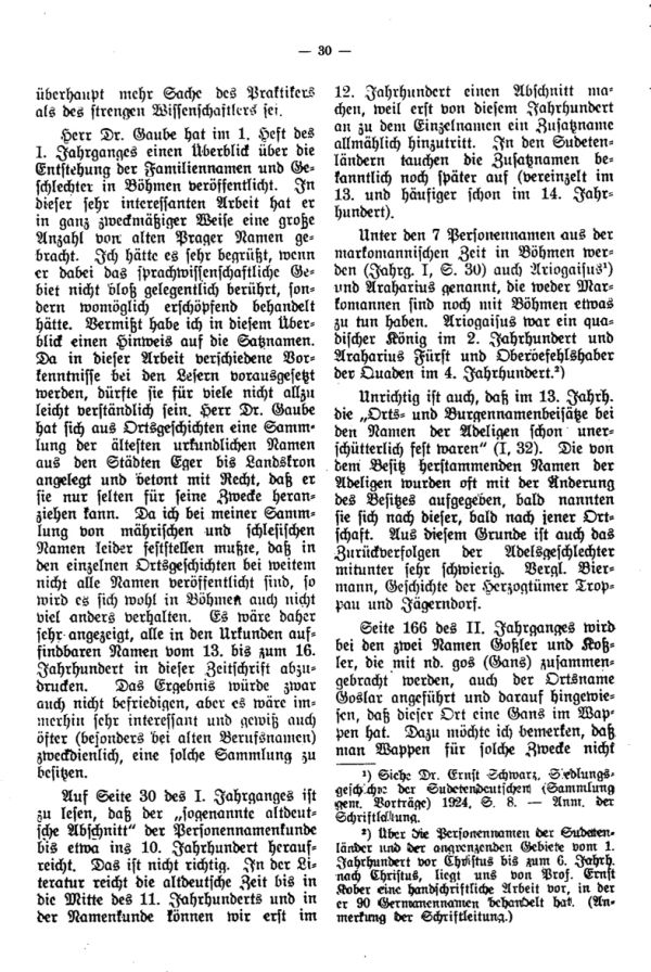 Zur Namensdeutungsecke - 2