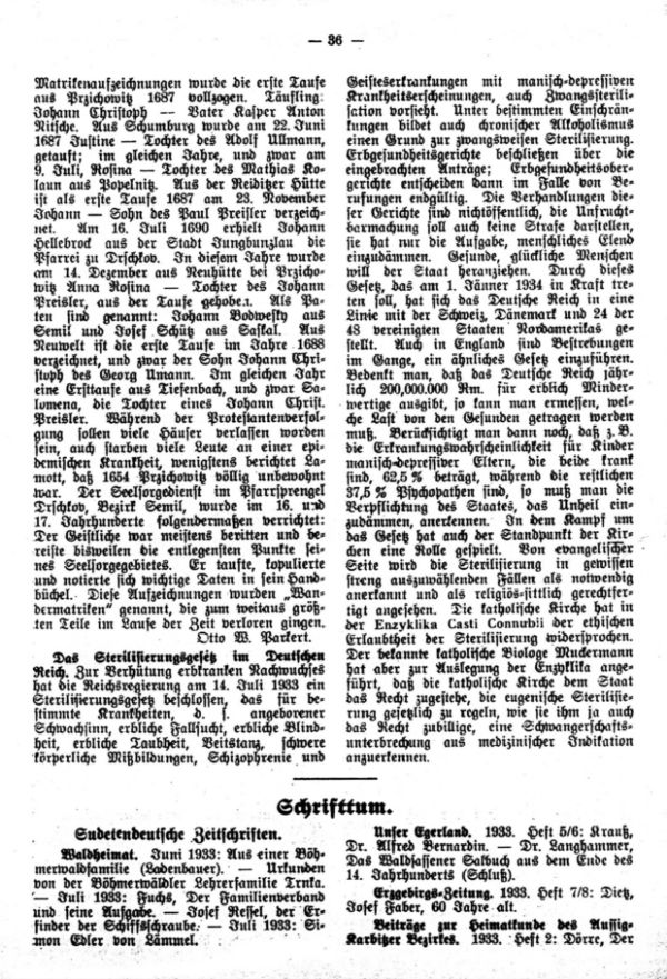 Zeitschriftenschau - 1