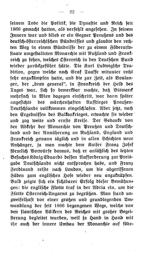 I. Kapitel: Hinter den Kulissen der Hof- und Hauspolitik von 1912-1914