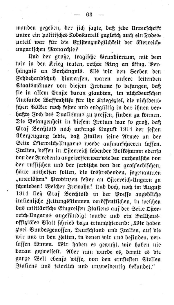III. Kapitel: Auf dem Weg zum Weltkrieg