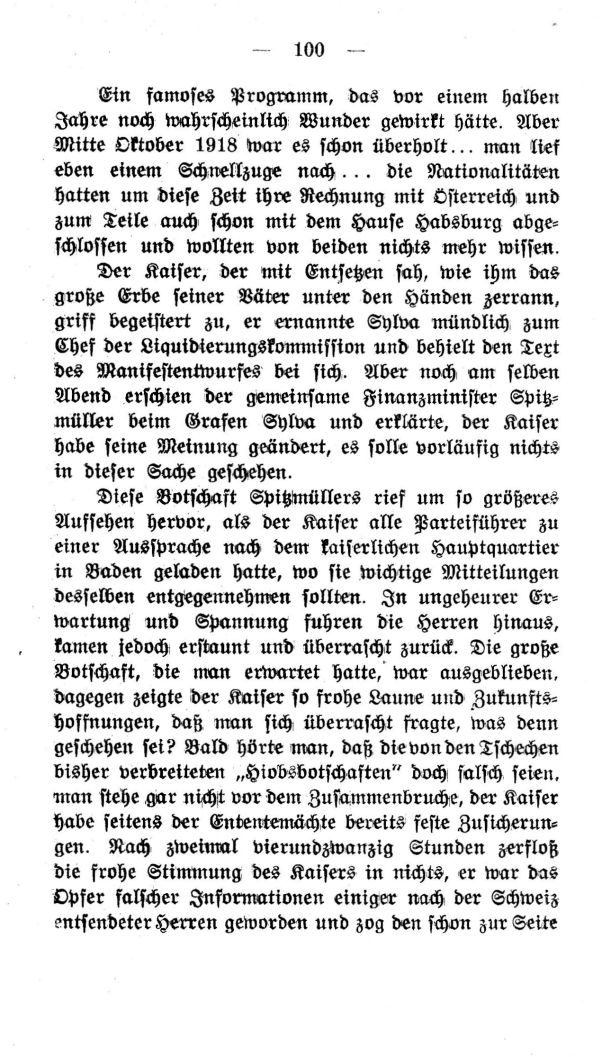 V. Kapitel: Wie es zu Ende ging