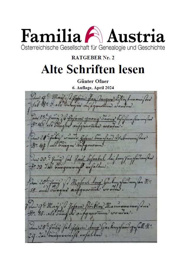 Ratgeber Nr 2 6 Auflage Titelblatt