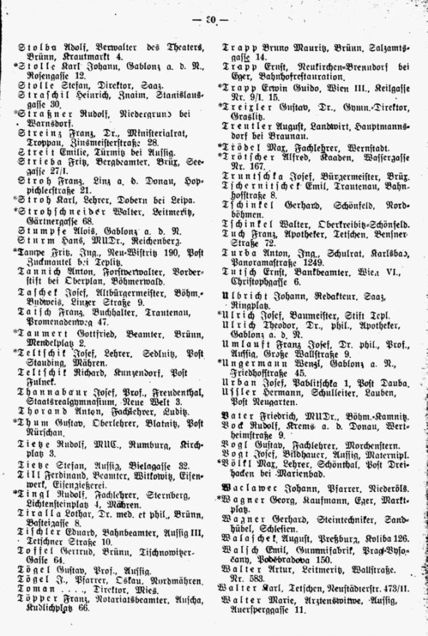 Verzeichnis sudetendeutscher Familienforscher - 3