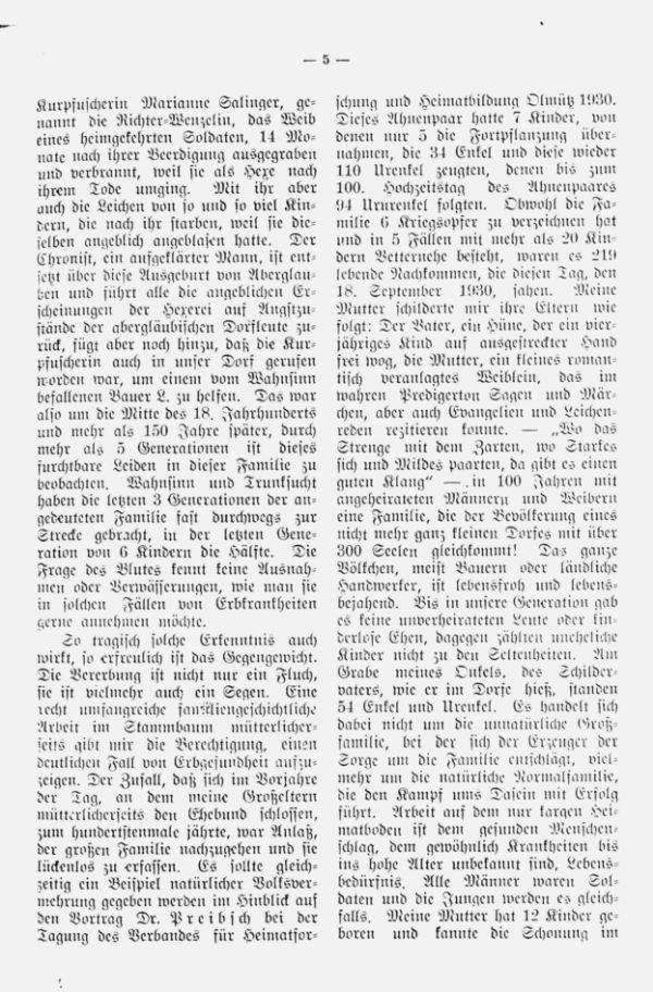 Von Erbgesundheit und Erbkrankheiten - 2