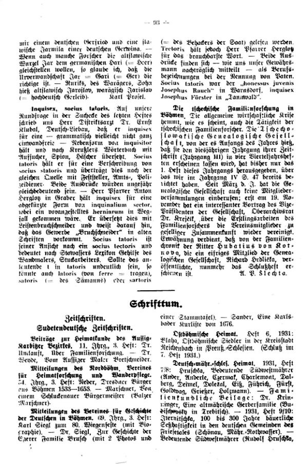 Zeitschriftenschau