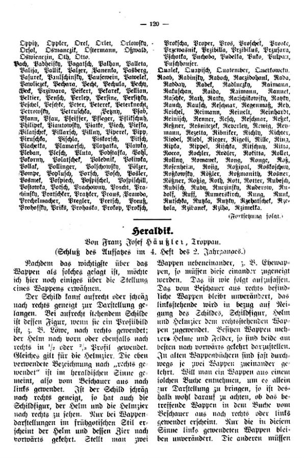 Heraldik - 1